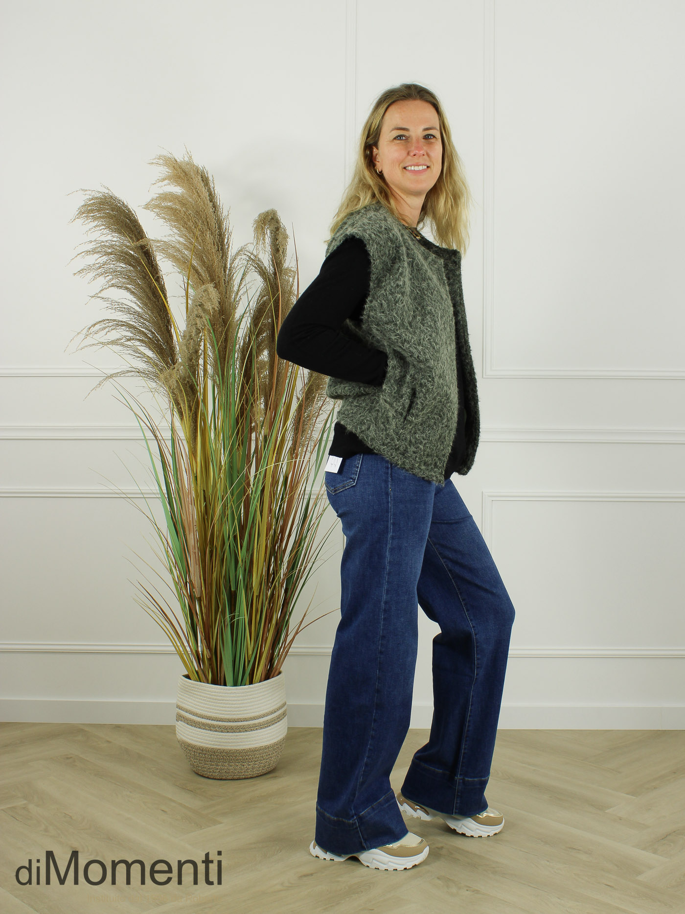 Gilet Patty - Army Groen