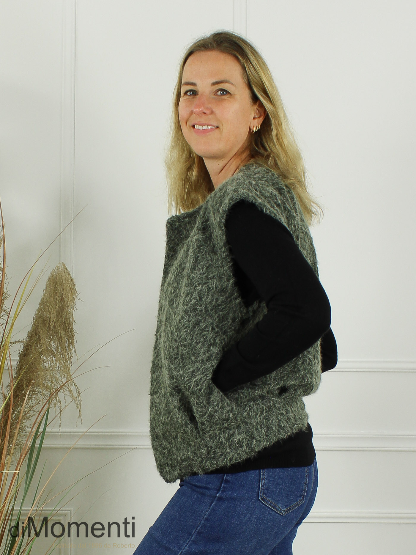 Gilet Patty - Army Groen