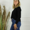 Fijn Brei Top Alice - Zwart