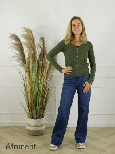Vest Gina - Army Groen