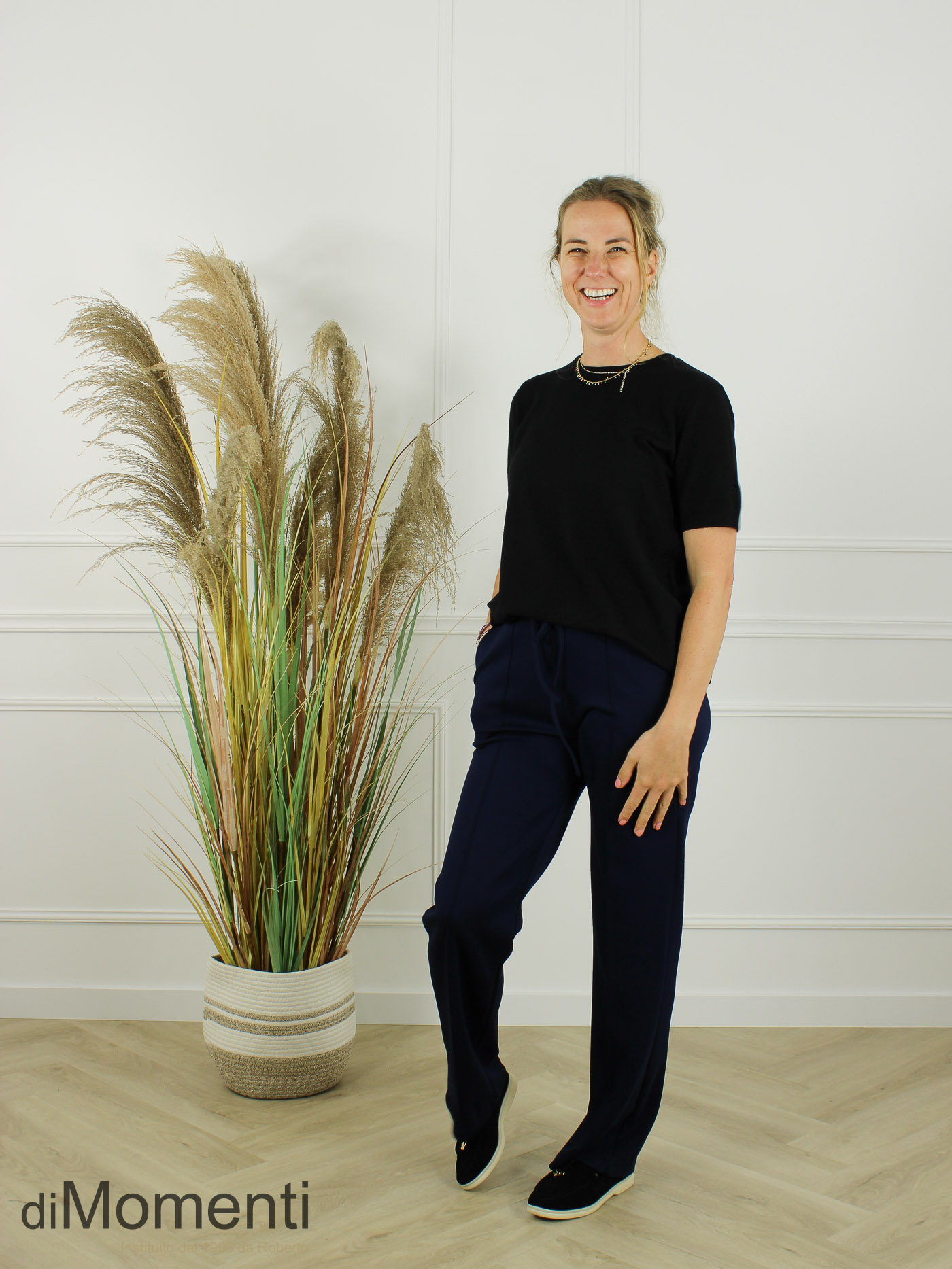 Broek Lina - Navy