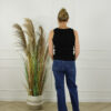 Top Cheryl Zonder Mouw - Zwart