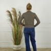 Top Cheryl Lange Mouw - Taupe