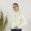 Top Cheryl Lange Mouw - Ecru