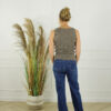Top Cheryl Zonder Mouw - Taupe