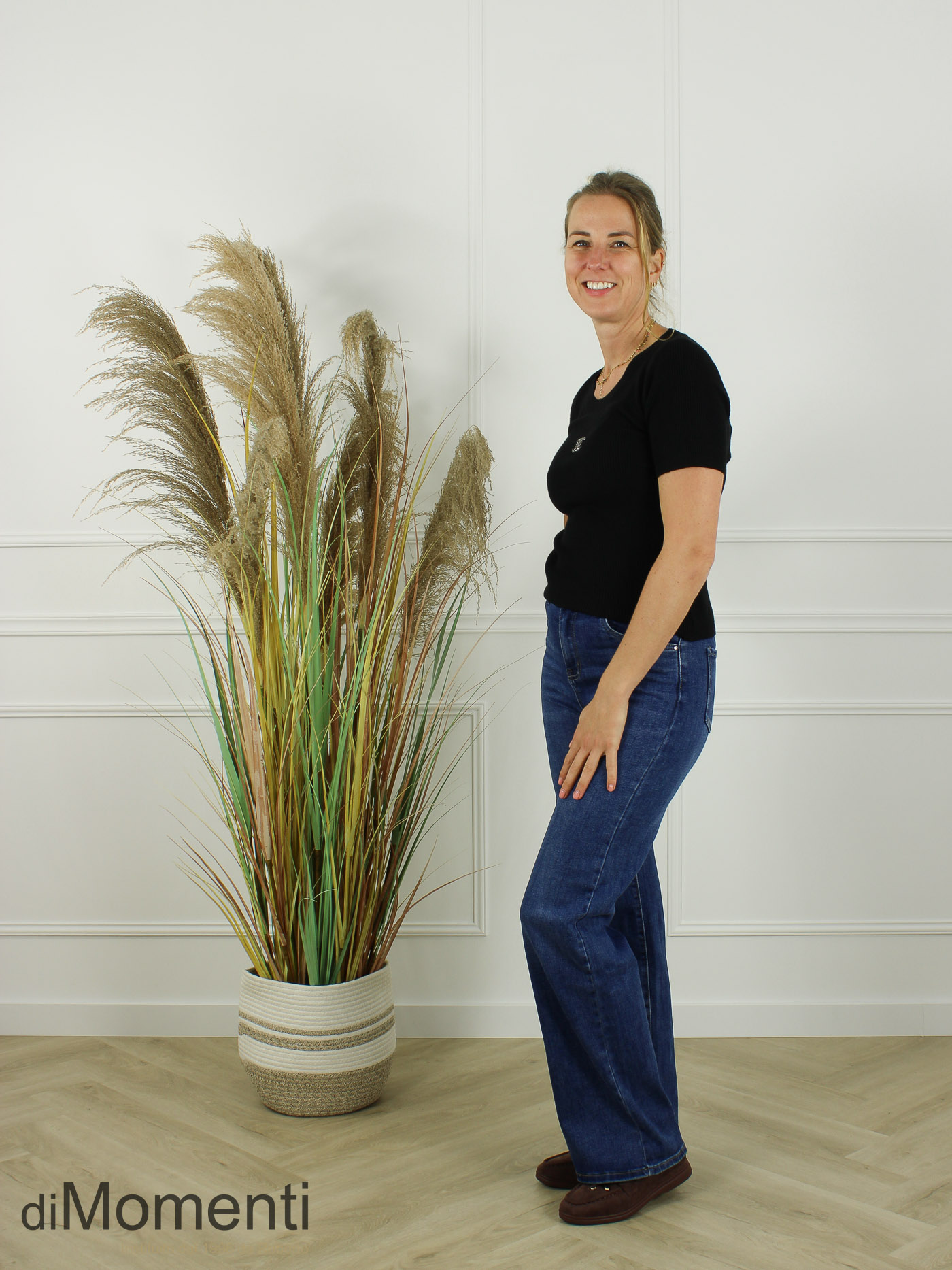 Top Cheryl Korte Mouw  - Zwart