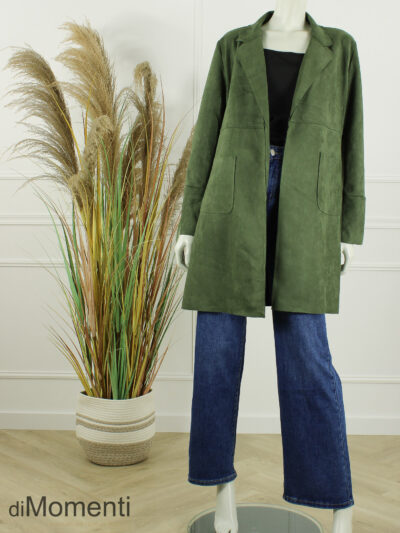 Lange Blazer Sorella - Army Groen