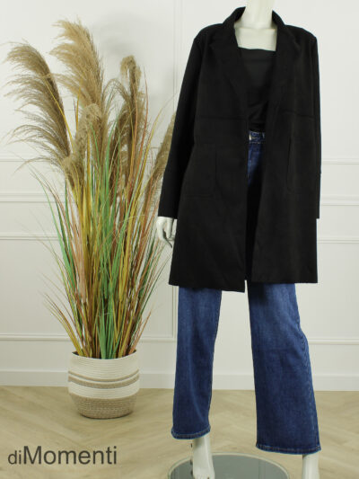 Lange Blazer Sorella - Zwart