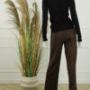 Broek Lina - Coffee