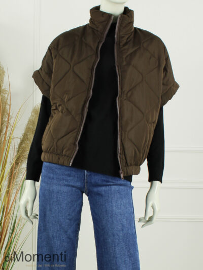 Gilet Felice - Coffee