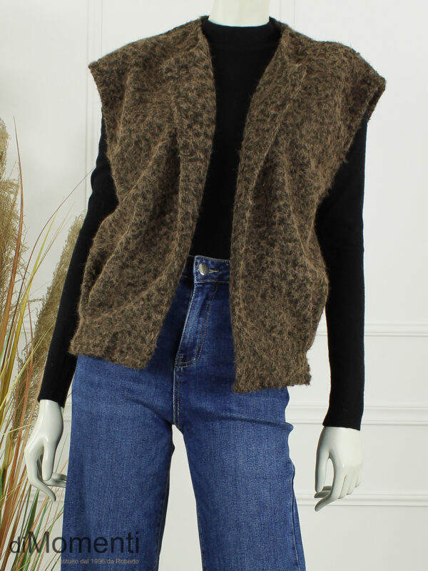 Gilet Patty - Choco
