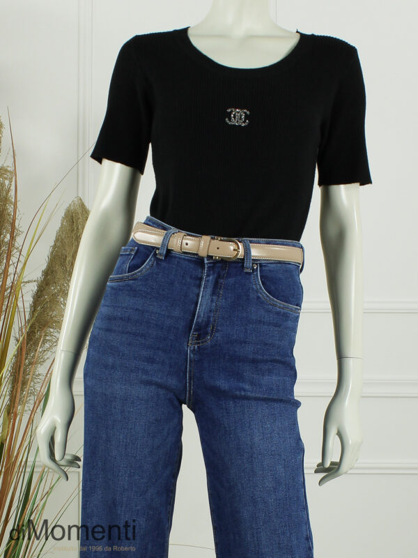 Riem Leer - Beige