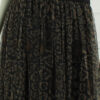 Voile Rok Rome - Print 1 Zwart
