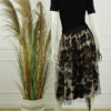 Voile Rok Rome - Print 2 Beige