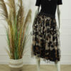 Voile Rok Rome - Print 2 Beige