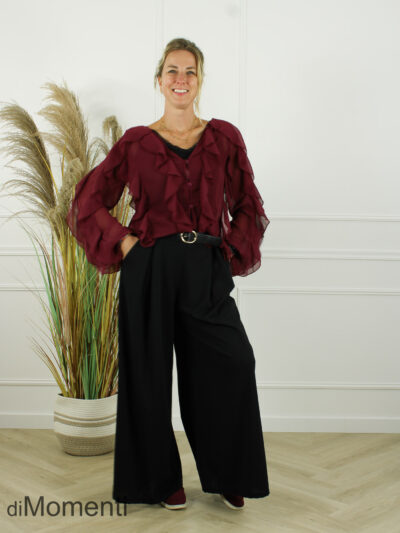 Blouse Isabella - Bordeaux