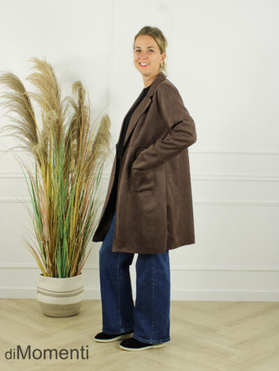 Lange Blazer Sorella - Coffee