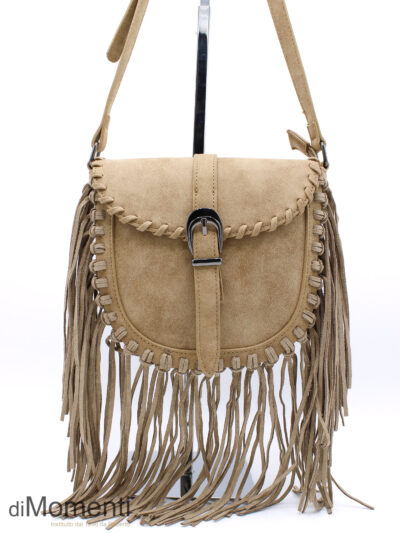 Tas Fringle Boho - Taupe