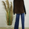 Faux Fur Gilet Florence - Choco