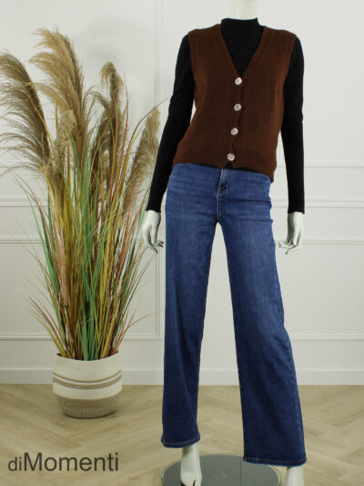 Gilet Jessica - Choco