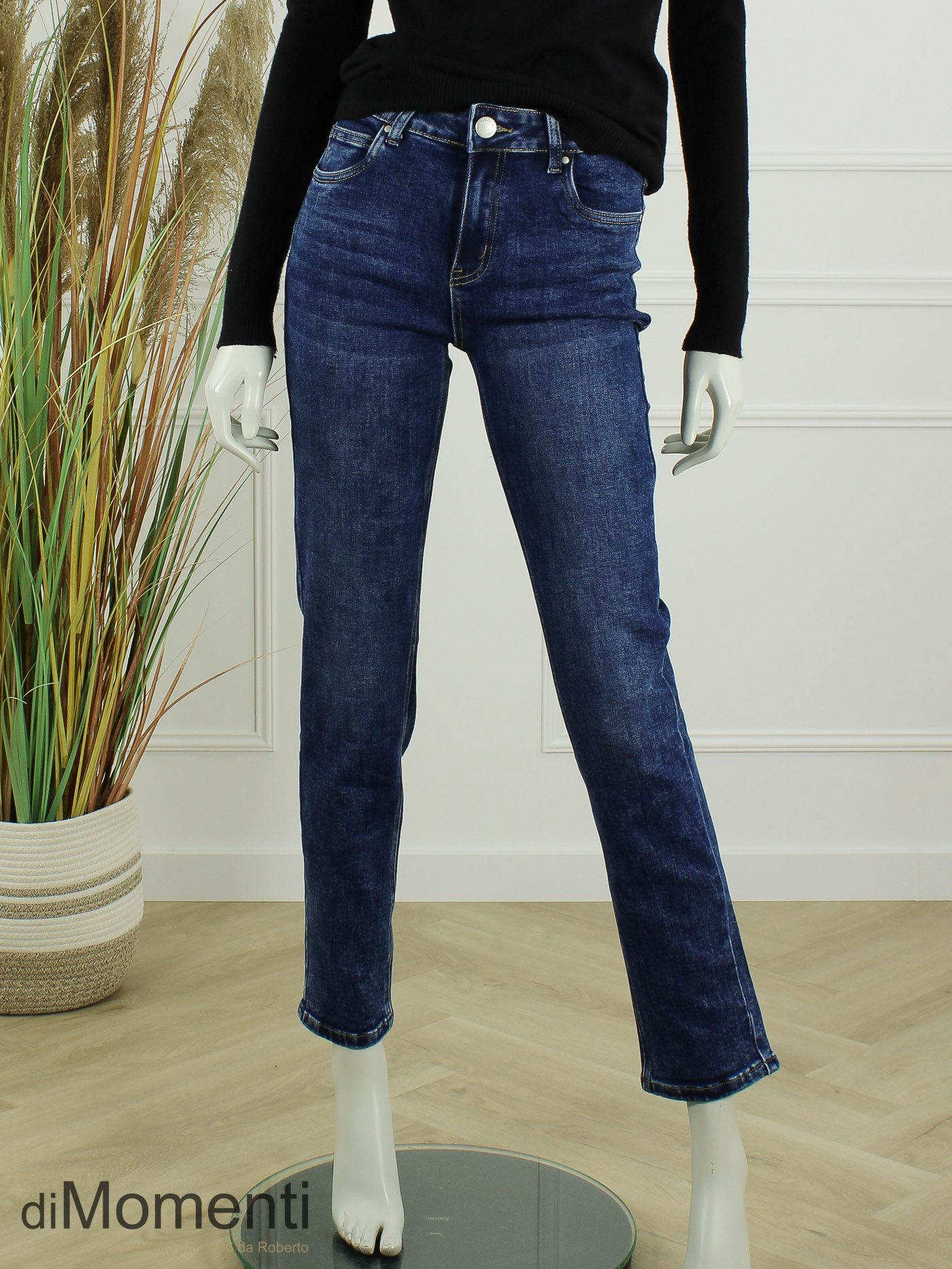 Goodies Mom-Fit  - Jeans - Blauw