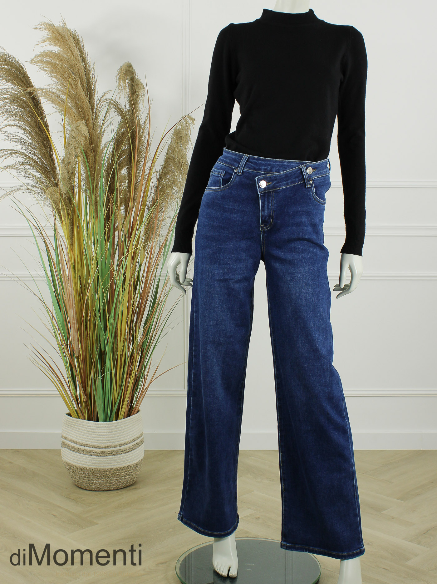 Goodies Wide Leg Jeans - Blauw