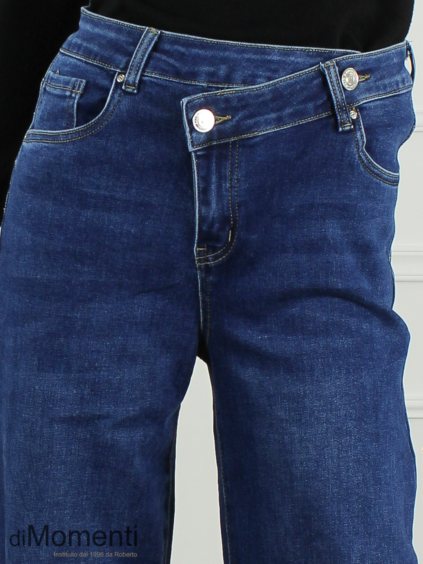 Goodies Wide Leg Jeans - Blauw