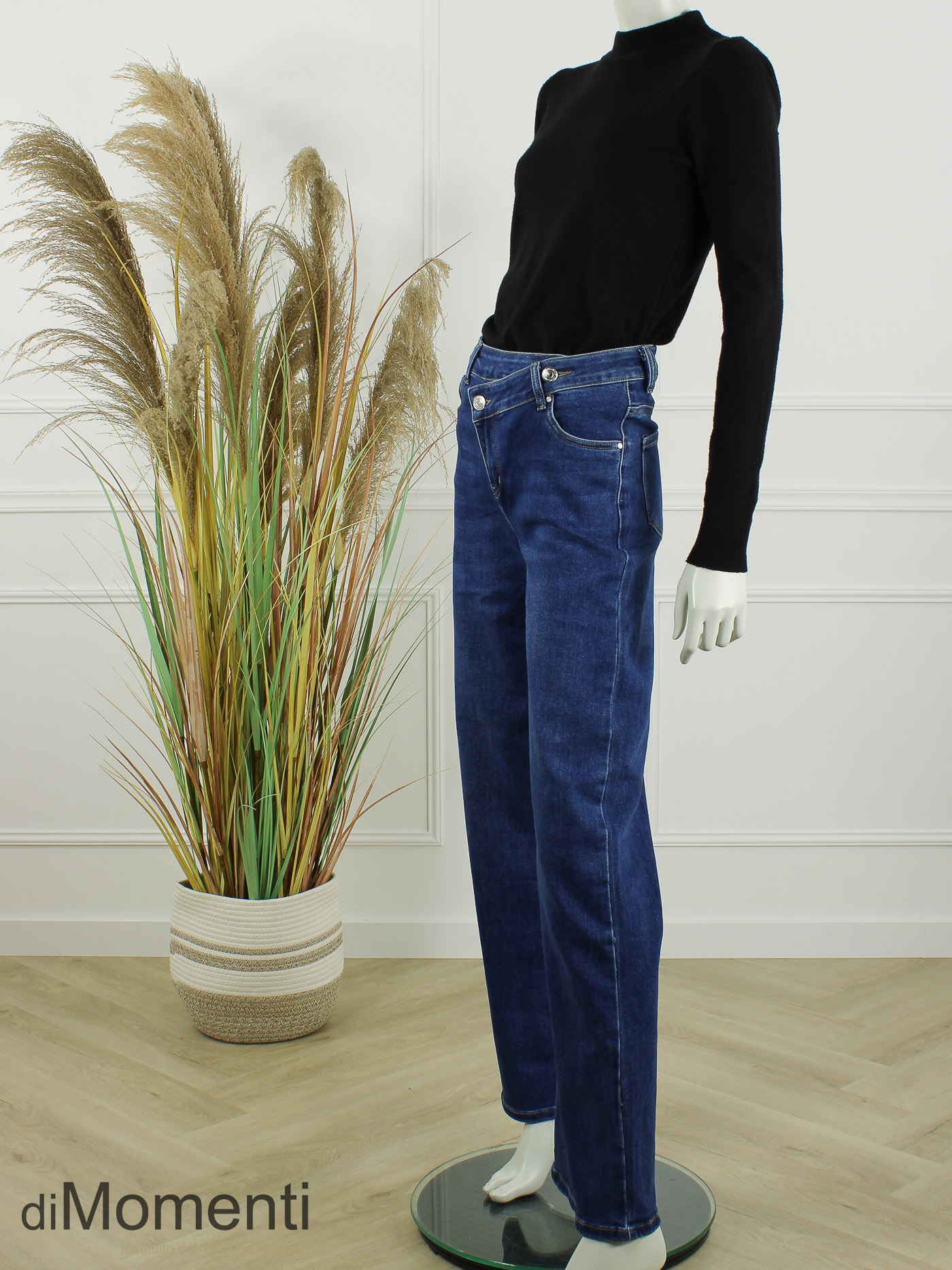 Goodies Wide Leg Jeans - Blauw