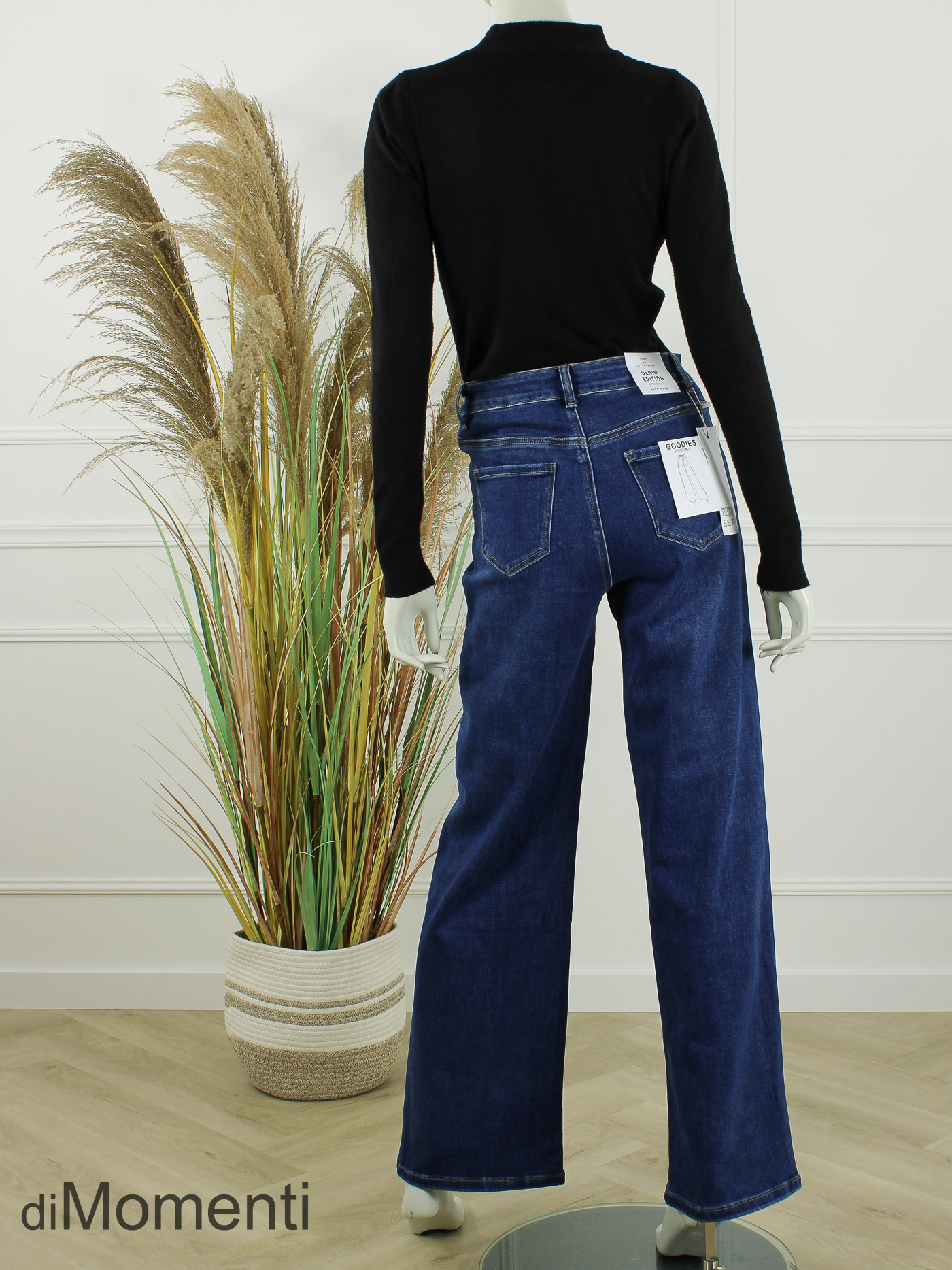 Goodies Wide Leg Jeans - Blauw