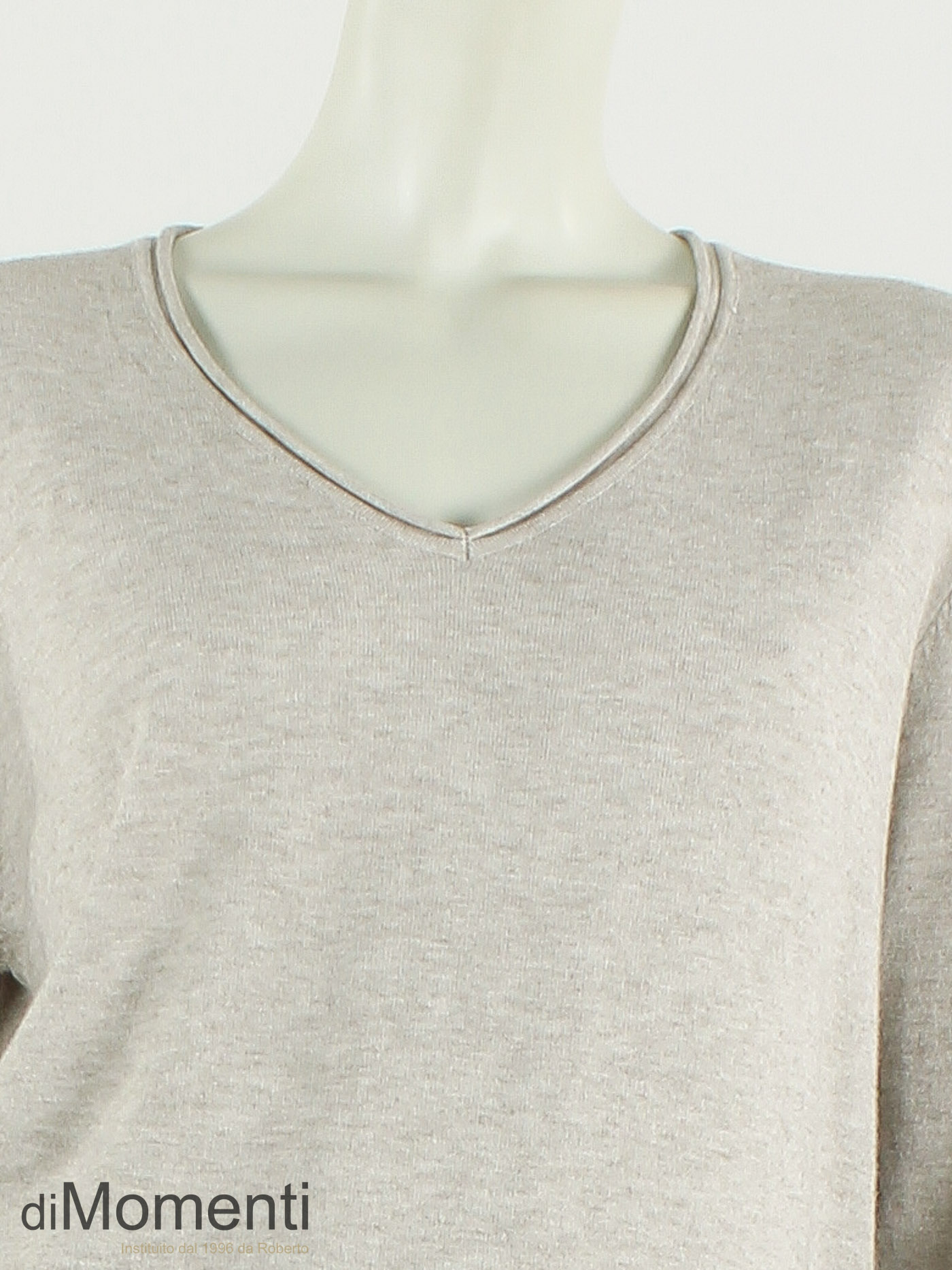 Fijn Brei Top Mabel - Beige Melee