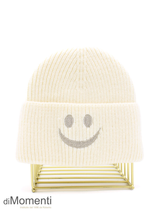 Muts Smiley - Ecru