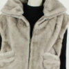 Faux Fur Gilet Tess - Licht Grijs