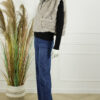 Faux Fur Gilet Tess - Licht Grijs