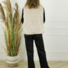 Faux Fur Gilet Florence - Beige