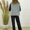 Faux Fur Gilet Florence - Grijs