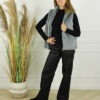 Faux Fur Gilet Florence - Grijs