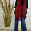 Sjaal Chester - Bordeaux Rood