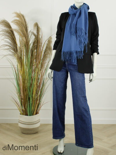 Sjaal Chester - Jeans Blauw