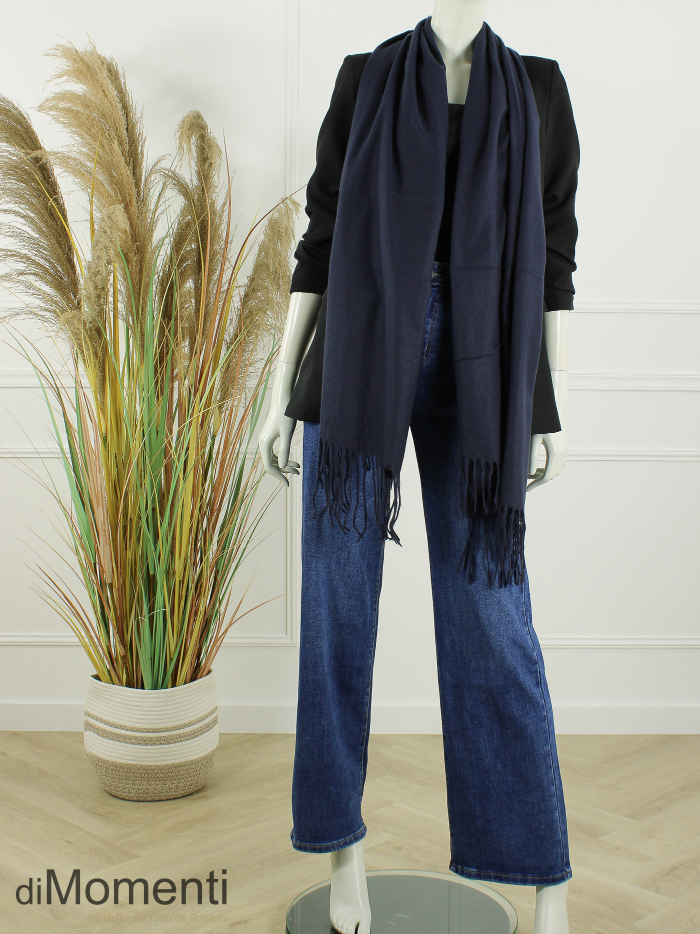 Sjaal Chester - Navy