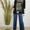 Sjaal Trendy - Beige - Zwart