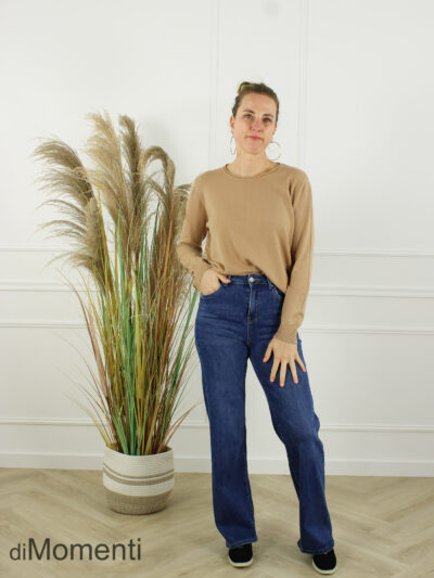 Fijn Brei Top Alice - Camel