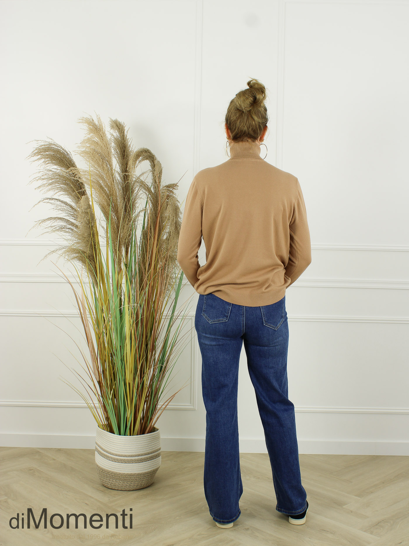 Fijn Brei Top Jasmina - Camel