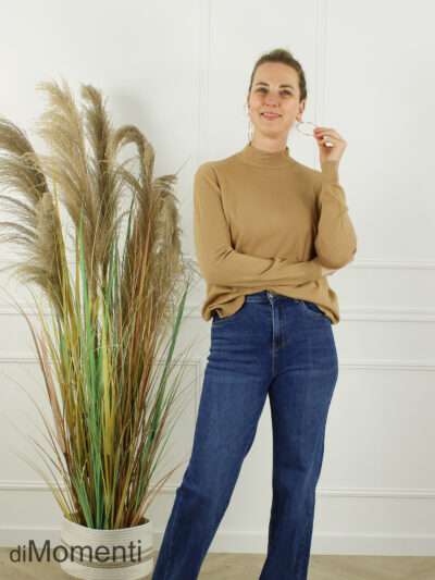 Fijn Brei Top Melly - Camel