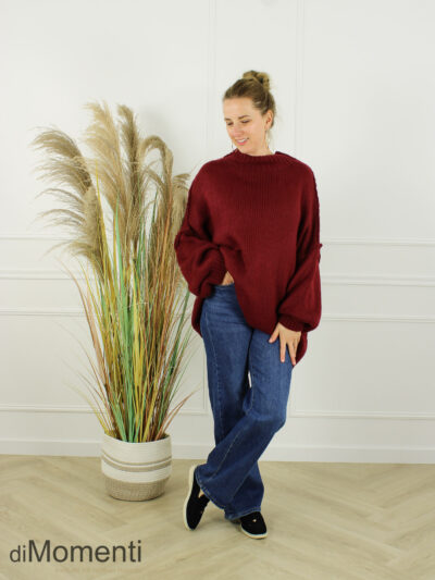 Trui Daisy - Bordeaux