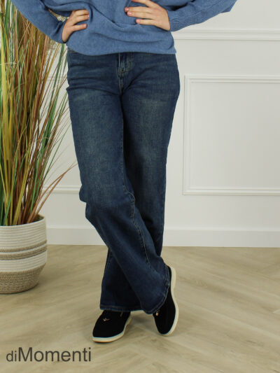 G-Smack Wide Leg Jeans – Vintage Blauw