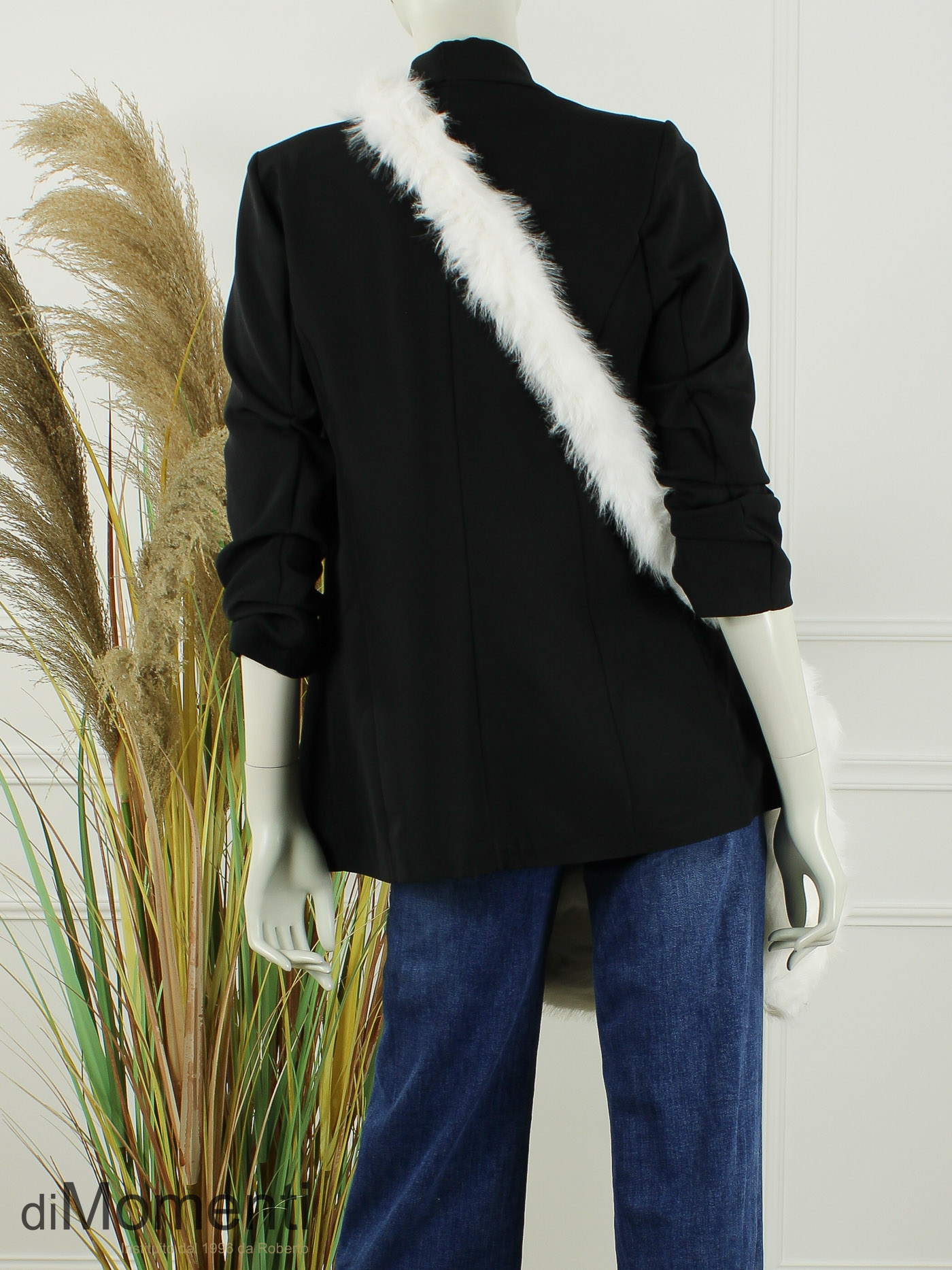 Faux Fur Tas Fox - Wit
