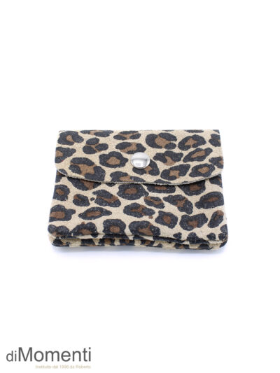 Portemonnee Lizzy - Panter Beige