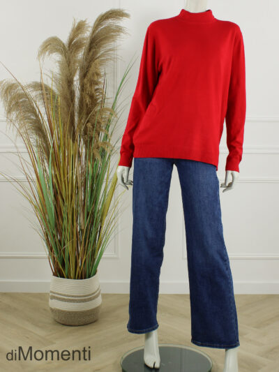 Fijn Brei Top Melly - Rood