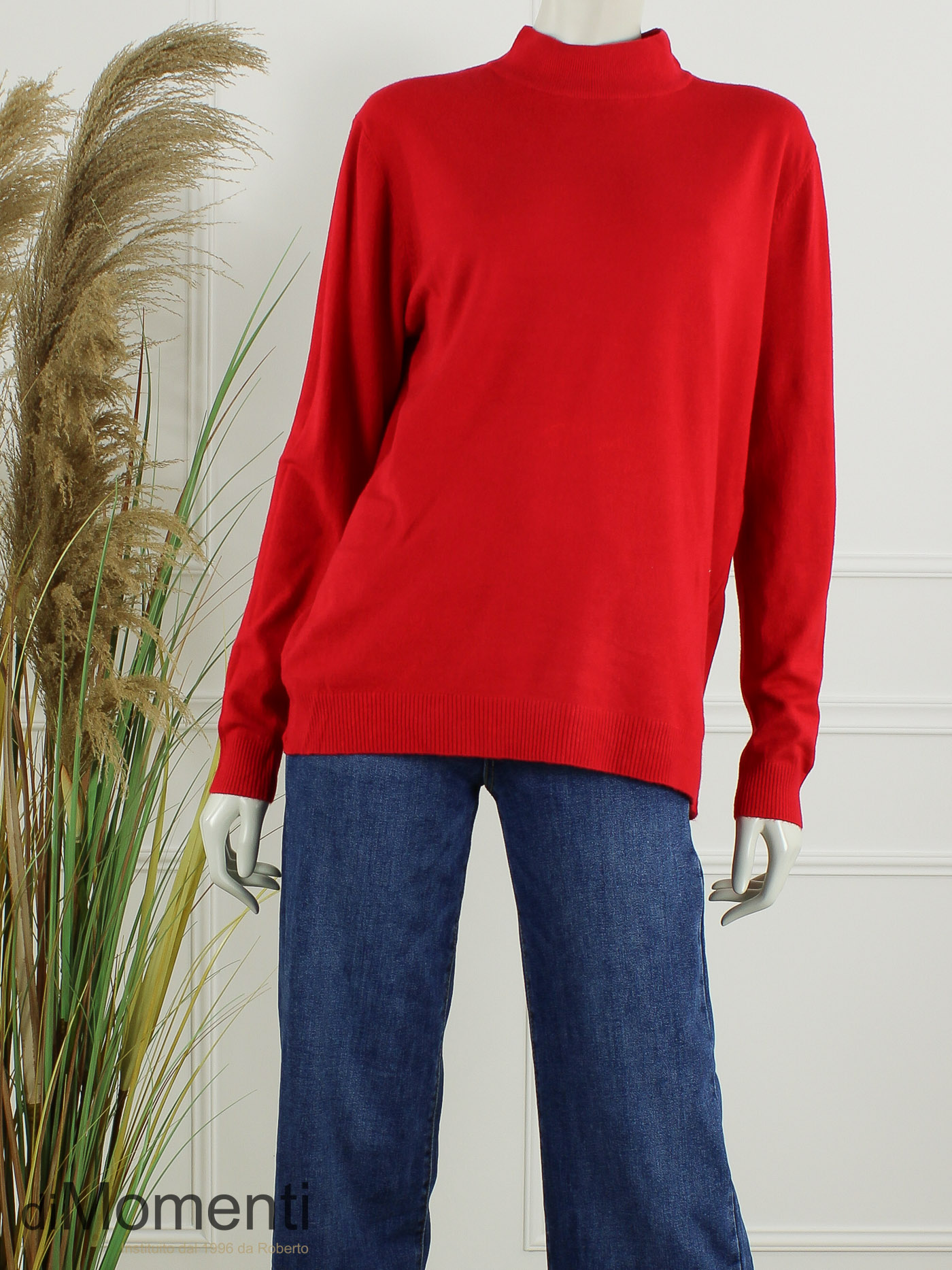 Fijn Brei Top Melly - Rood