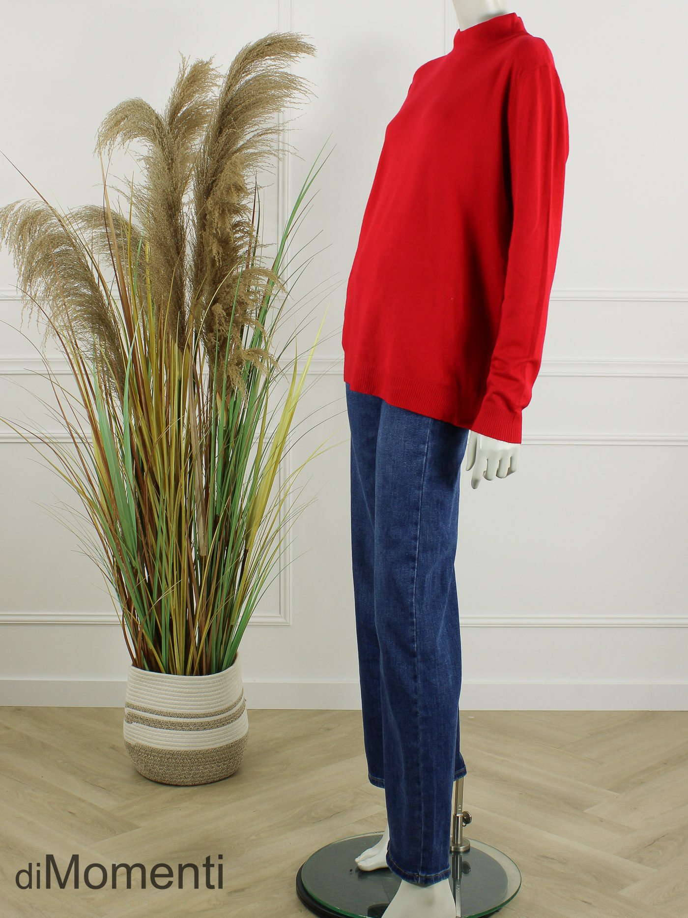 Fijn Brei Top Melly - Rood